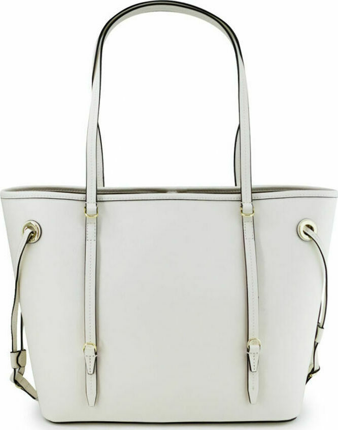 dkny white shoulder bag